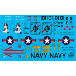 Had Models 32097 1/32 Decal For F-14a Desert Storm Queen Of Spades