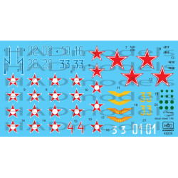 Had Models 48205 1/48 Decal For Il-10 Late Part 1 Accessories Kit