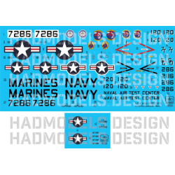 Had Models 48255 1/48 Decal Fot F-4s/J Phantom Ii Us Naval Air Test Center The Final Countdown