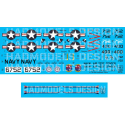 Had Models 48256 1/48 Decal For A-7e Us Naval Air Test Center The Final Countdown