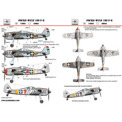 Had Models 72083 1/72 Decal For Fw-190 F-8 Red 2 9 W-517 W505 Decal Sheet / Matrica