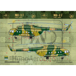 Had Models 72093 1/72 Decal For Mi-17 Hungarian 706 707