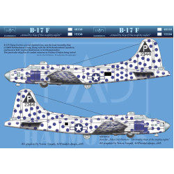 Had Models 72156 1/72 Decal For B-17f Spotted Cow Usaf Accessories Kit