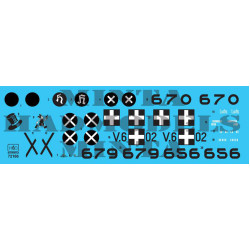 Had Models 72166 1/72 Decal For Bf 109 B/D Accessories Kit