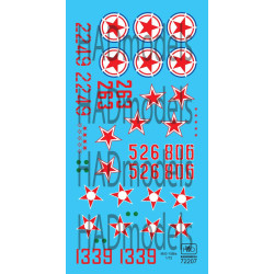 Had Models 72207 1/72 Decal For Mig-15 Bis North Corea Soviet Hungarian