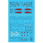 Had Models 72209 1/72 Decal For Jas-39 Gripen Tigermeet Accessories Kit