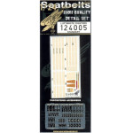 Hgw 124005 1/24 Seatbelts For Luftwaffe Fighters Early Standart Accessories Kit