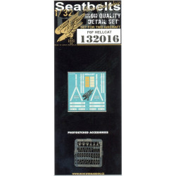 Hgw 132016 1/32 Seatbelts For F6f Hellcat For Trumpeter Kit