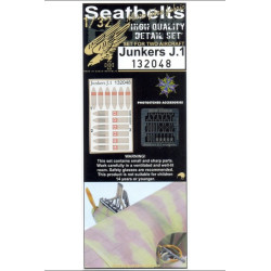 Hgw 132048 1/32 Seatbelts For Junkers J.1 For Wingnut Wings Kits