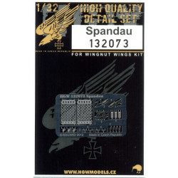 Hgw 132073 1/32 Photo-etched Spandau For Wingnut Wings