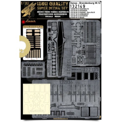 Hgw 132149 1/32 Hansa-brandenburg. W.12 Super Detail Set For Wingnut Wings