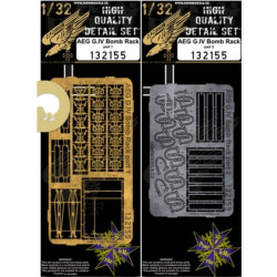 Hgw 132155 1/32 Aeg G.iv Bomb Rack Photo-etched Parts For Wingnut Wings
