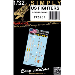 Hgw 132407 1/32 Us Fighters - Seatbelts Aircraft Accessories