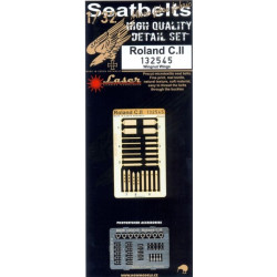 Hgw 132545 1/32 Seatbelts For Roland C.ii For Wingnut Wings Accessories Kit