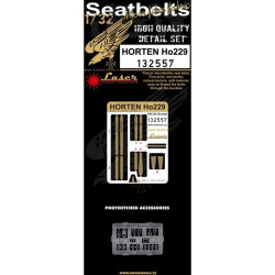 Hgw 132557 1/32 Seatbelts For Horten Ho 229 Pre-cut Laser Orlon Zoukei-mura