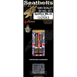 Hgw 132594 1/32 Seatbelts For P-40 Warhawk Pre-cut Laser