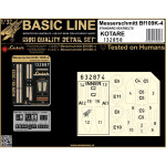 Hgw 132858 1/32 Bf109k-4 Seatbelts And Mask Kotare Textile And Photo-etched Parts