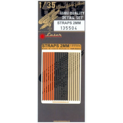 Hgw 135504 1/35 Straps 2mm - Belts Accessories For Military Vehicles