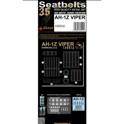 Hgw 135512 1/35 Textile Belts Designed For The Ah-1z Viper - Tracks