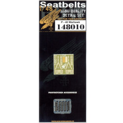 Hgw 148010 1/48 Seatbelts For P-40 Warhawk Accessories For Aircraft