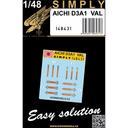 Hgw 148431 1/48 Aichi D3a1 Val Seatbelts
