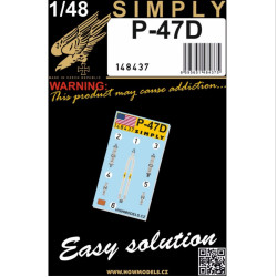 Hgw 148437 1/48 P-47d Thunderbolt Seatbelts