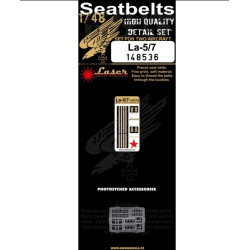 Hgw 148536 1/48 Seatbelts For Lavochkin La-5/7 Accessories For Aircraft