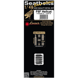 Hgw 148578 1/48 Seatbelts For F6f Hellcat Fabric Pre-cut Laser Accessories For Aircraft