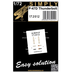 Hgw 172012 1/72 P-47d Thunderbolt Seatbelts