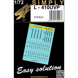 Hgw 172023 1/72 L-410uvp Turbolet Seatbelts