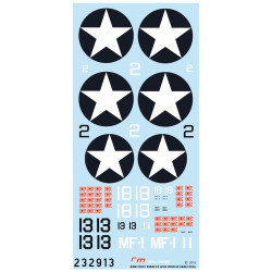 Hgw 232913 1/32 Wildcat Aces Over Guadalcanal Wet Decal