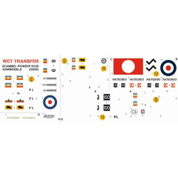 Hgw 235002 1/35 Scammel Pioneer Sv2s Stencils Wet Decal