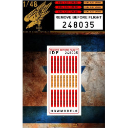 Hgw 248035 1/48 Remove Before Flight Easy Belts Accessories For Aircraft
