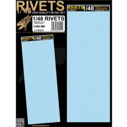 Hgw 448001 1/48 Free Lines - Positive Rivets Accessories Kit