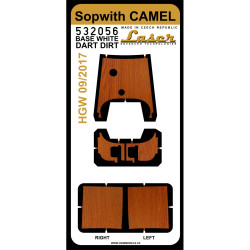 Hgw 532056 1/32 Sopwith Camel Dark Wood For Wingnut Wings