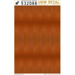 Hgw 532066 1/32 Decal Dark Wood Base White No Grid For Aircraft