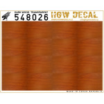 Hgw 548026 1/48 Decal Dark Wood Transparent No Grid Accessories For Aircraft