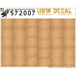 Hgw 572007 1/72 Decal Pine Tree Transparent Decals For Aircraft