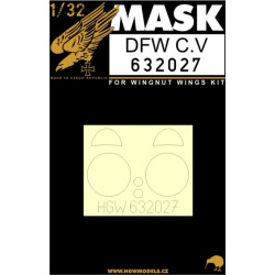 Hgw 632027 1/32 Mask For Dfw C.v For Wingnut Wings Accessories Kit