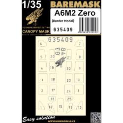 Hgw 635409 1/35 A6m2 Zero Designed For Border Model