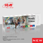 ICM 3030 - Acrylic paints set 