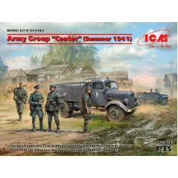 ICM DS3502 Army Group Center Kfz.1, Typ L3000S, Infantry drivers 8 fig 1/35