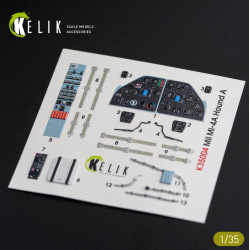 Kelik K35004 1/35 Mi-4 Interior 3d Decals For Trumpeter Kit