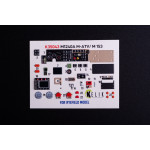 Kelik K35043 1/35 M1240a M-atv - Interior 3d Decals For Rfm Kit