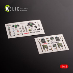 Kelik K48130 1/48 Jas-39 D Interior 3d Decals For Italeri