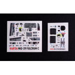Kelik K48136 1/48 Mig-29c 9-13 Fulcrum Interior 3d Decals For Gwh