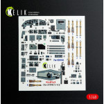 Kelik K48143 1/48 Do-217 N/J - Interior 3d Decals For Icm Kit