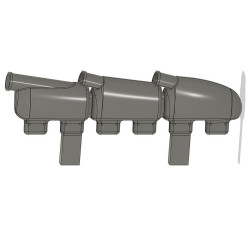 Kopecky Scale Models 32041 1/32 Spitfire Mk.ia Exhaust For Kotare Resin Kit