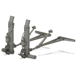 Kopecky Scale Models 48038 1/48 B-17 Landing Gear Unloaded For Monogram