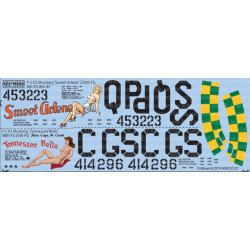 Kits World Kw132127 1/32 Decal For P-51d Mustang 44-53223/44-14296